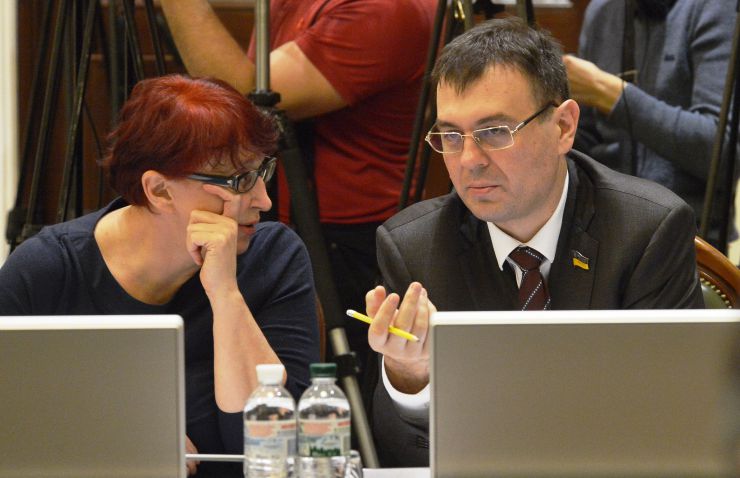 Погоджувальна рада у Верховній Раді України. Галина Третьякова Данило Гетьманцев СН