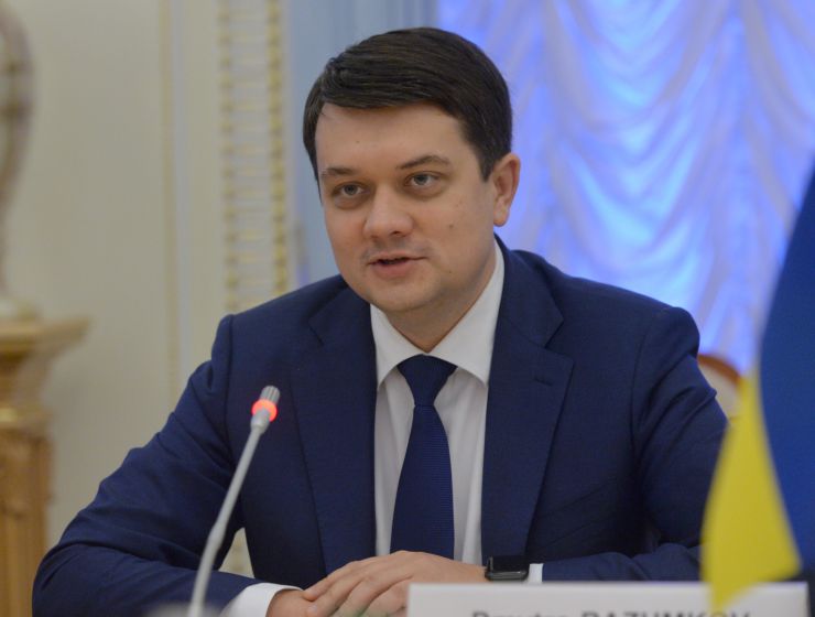 Голова Верховної Ради України Дмитро Разумков зустрівся з  Прем’єр-міністром, міністром європейських і закордонних справ Республіки Албанія, чинним Головою ОБСЄ Еді Рамою 