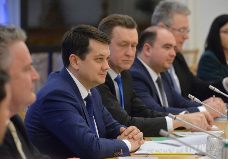 Голова Верховної Ради України Дмитро Разумков зустрівся з  Прем’єр-міністром, міністром європейських і закордонних справ Республіки Албанія, чинним Головою ОБСЄ Еді Рамою 