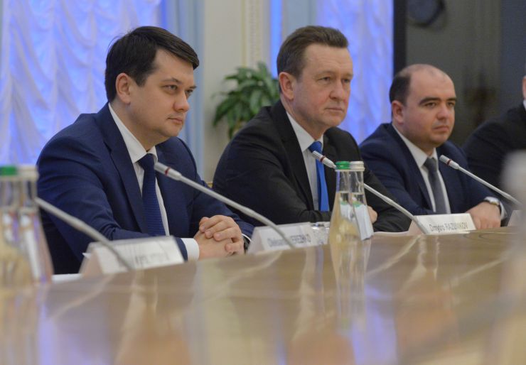 Голова Верховної Ради України Дмитро Разумков зустрівся з  Прем’єр-міністром, міністром європейських і закордонних справ Республіки Албанія, чинним Головою ОБСЄ Еді Рамою 