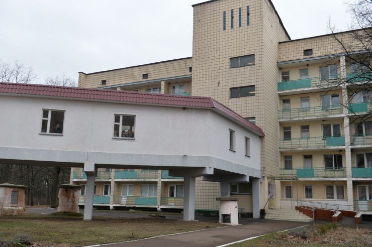 Робоча поїздка  Голови Верховної Ради України Дмитра РАЗУМКОВА 
до Київської та Черкаської областей.
Переяслав-Хмельницький. Український державний медико-соціальний центр ветеранів війни
