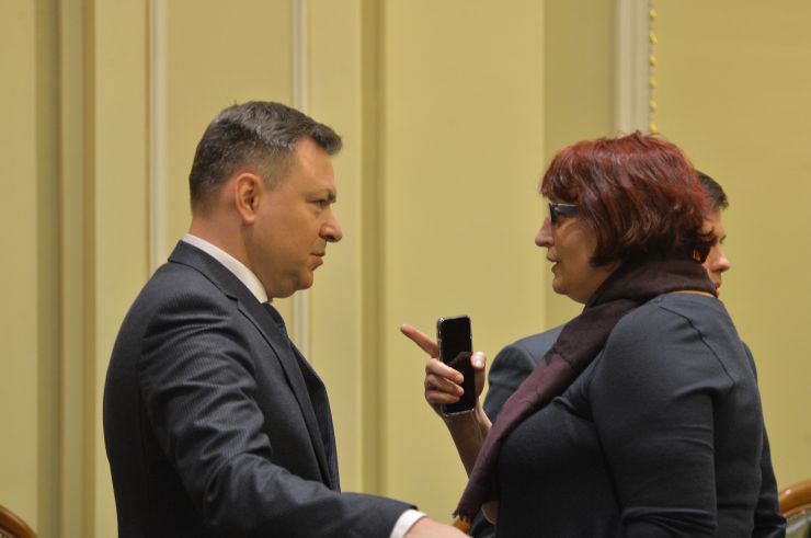  Засідання Погоджувальної ради у Верховній Раді України. Олександр Завітневич Галина Третьякова (СН)