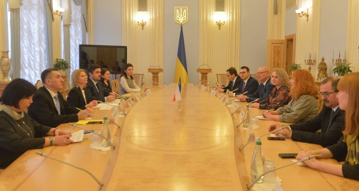 Зустріч заступника Голови Верховної Ради України Олени Кондратюк із Головою Комітету з питань оборони Палати депутатів Парламенту Чеської Республіки Яною Черноховою