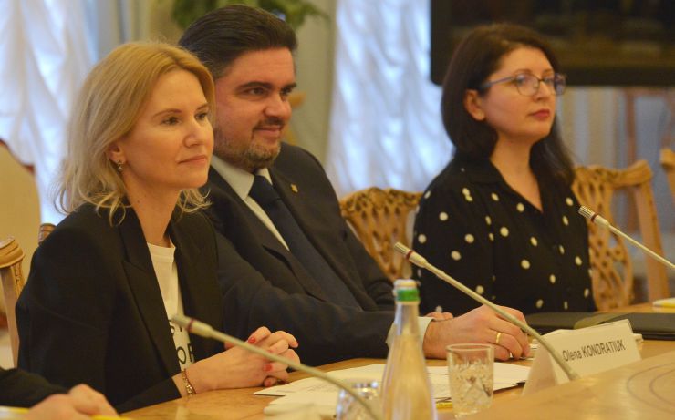 Зустріч заступника Голови Верховної Ради України Олени Кондратюк із Головою Комітету з питань оборони Палати депутатів Парламенту Чеської Республіки Яною Черноховою