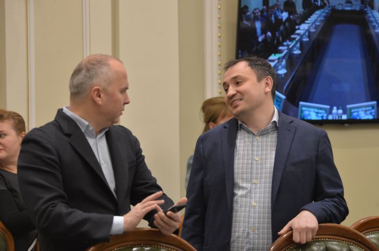 Засідання Погоджувальної ради у Верховній Раді України. Нестор Шуфрич ОП Микола Сольський СН