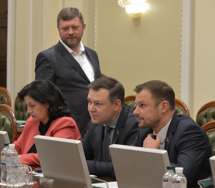 Засідання Погоджувальної ради у Верховній Раді України. Івана Климпуш-Цинцадзе ЕС  Олександр Корнієнко СН Олександр Завітневич СН Сергій Бабак СН 