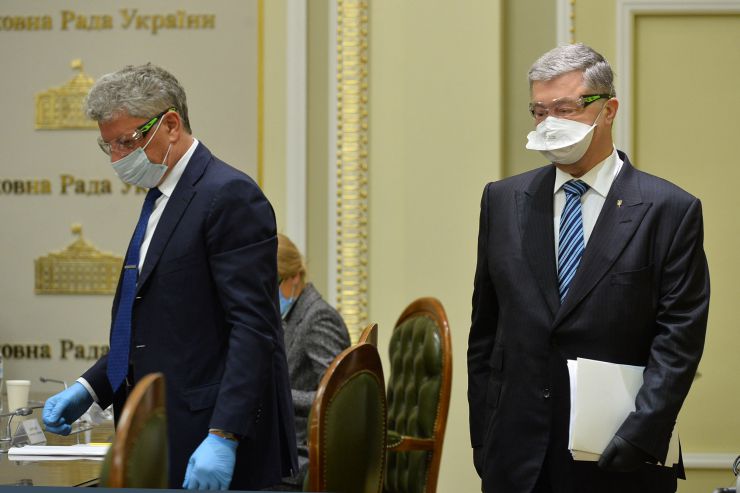 Робоча нарада керівництва Верховної Ради з представниками Уряду, депутатських фракцій та груп. Співголова депутатської фракції Політичної партії
