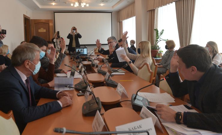 Під час засідання Комітету Верховної Ради України з питань освіти, науки та інновацій, на якому, зокрема, розглядався Проект Закону про внесення змін до Закону України “Про вищу освіту” щодо покращення соціально-економічного становища студентів в Україні. 