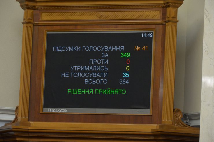 Позачергове пленарне засідання Верховної Ради України
Я. Смолія звільнено з посади голови Нацбанку
Голова Верховної Ради України Дмитро Разумков відкрив позачергове пленарне засідання, скликане на вимогу 160 народних депутатів. 
Головуючий оголосив до розгляду перше питання - проект Закону про внесення змін до Закону України 