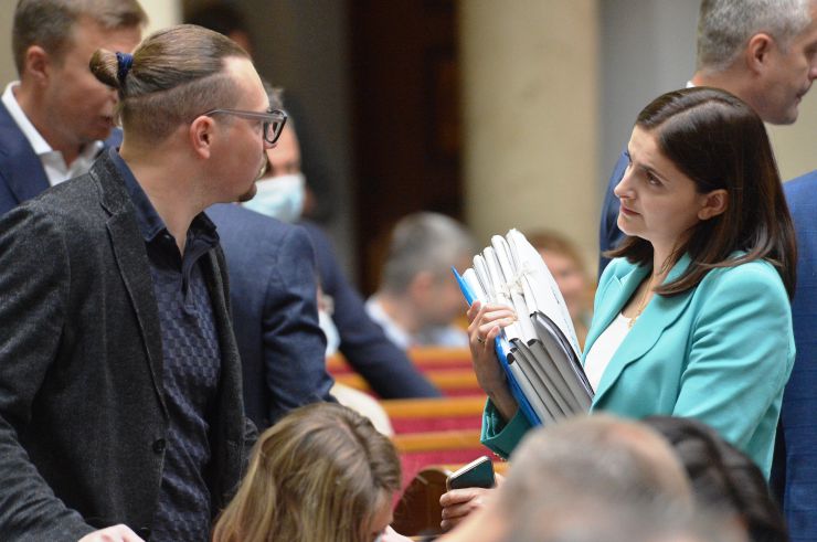 Ранкове пленарне засідання Верховної Ради України.
Прийнято Закон 