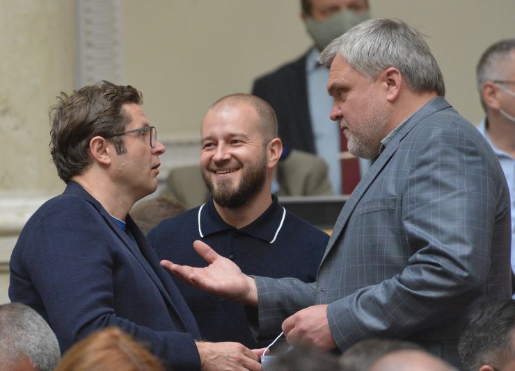 Ранкове пленарне засідання Верховної Ради України.
Прийнято Закон 