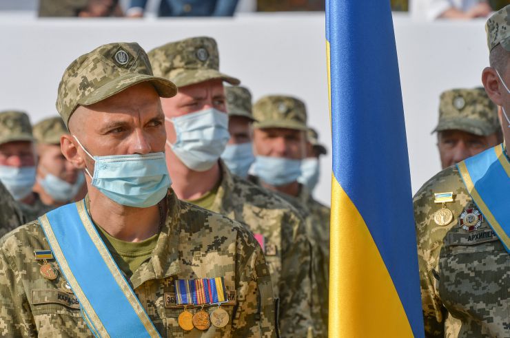 Голова Верховної Ради України Дмитро Разумков взяв участь в урочистих заходах з нагоди 29-ї річниці Незалежності України.
У святкуванні Дня Незалежності України взяли участь: Президент України  Володимир Зеленський та перша леді,  керівництво Верховної Ради України, Прем’єр-міністр України Денис Шмигаль, народні депутати України, урядовці, представники громадськості.

У Києві на Софійській площі Президент України Володимир Зеленський звернувся до українців з промовою та вручив державні нагороди.
