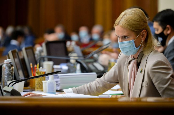 Пленарне засідання Верховної Ради України за участю Прем’єр-міністра України Дениса Шмигаля та членів Кабінету Міністрів