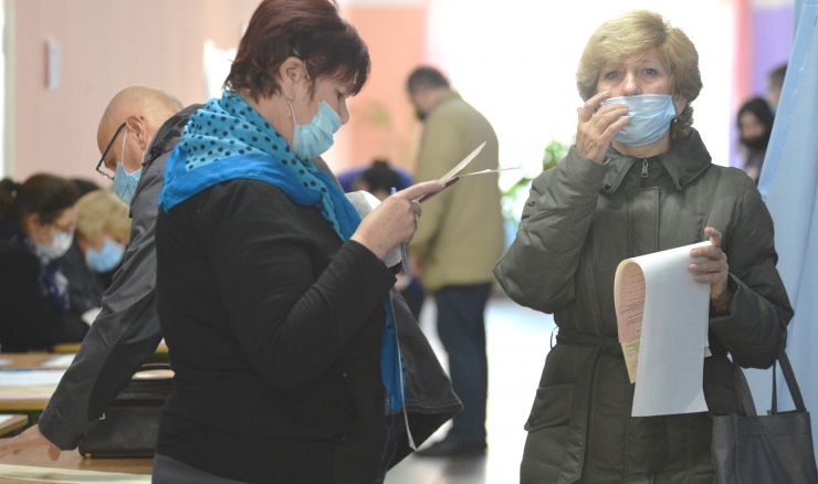 Вибори до місцевих та міських  рад. Дарницький район м Київ, ДВК 800133 