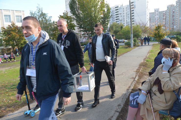 Вибори до місцевих та міських  рад. Дарницький район м Київ