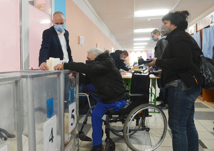 Вибори до місцевих та міських  рад. Дарницький район м Київ, виборча дільниця 800132 