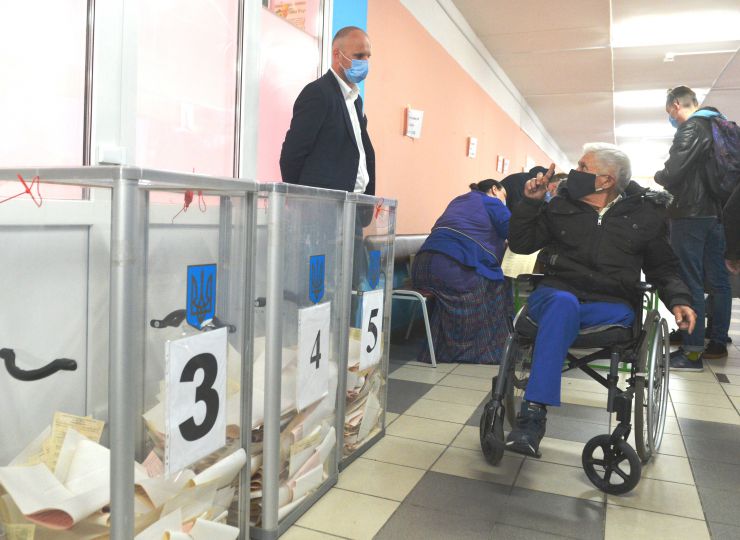 Вибори до місцевих та міських  рад. Дарницький район м Київ, виборча дільниця 800132 