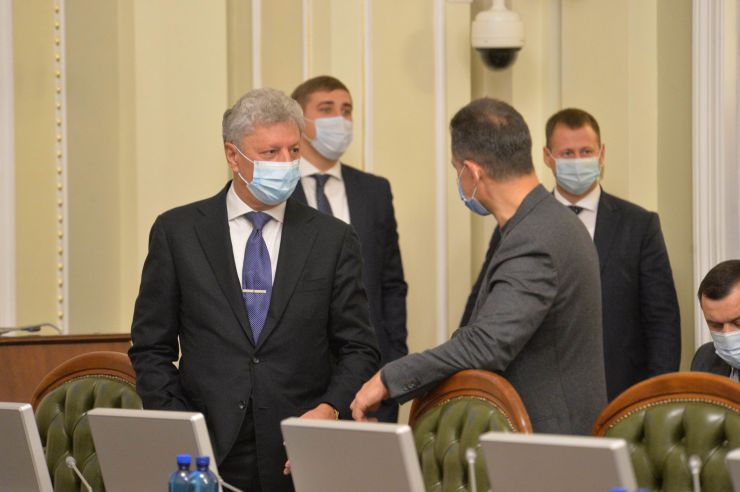 Засідання Погоджувальної ради депутатських фракцій (депутатських груп). Бойко
