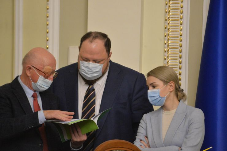 Засідання Погоджувальної ради депутатських фракцій (депутатських груп). Теплюк, Стефанчук