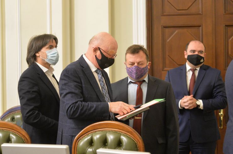 Засідання Погоджувальної ради депутатських фракцій (депутатських груп) Верховної Ради України. Теплюк 