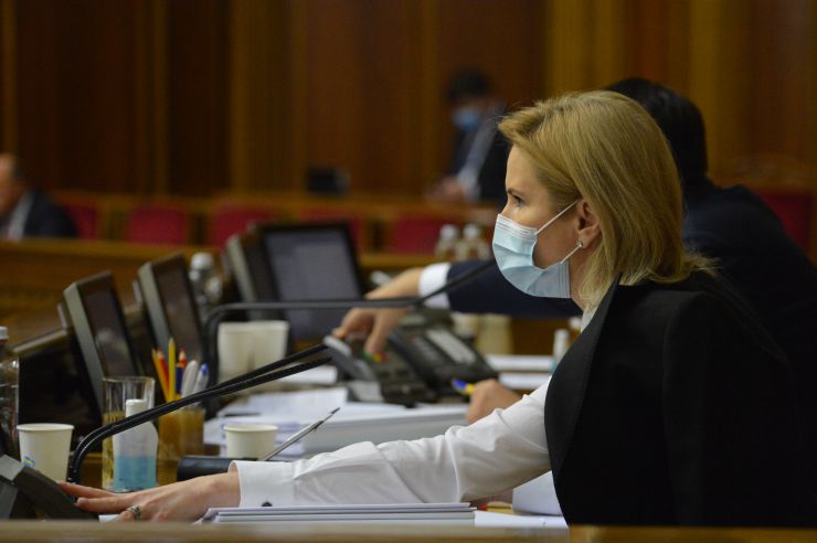 Пленарне засідання Верховної Ради України.

Голова Верховної Ради України Дмитро Разумков відкрив пленарне засідання.
Прийнято Закон 