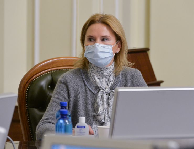 Засідання Погоджувальної ради депутатських фракцій (депутатських груп). Олена Кондратюк