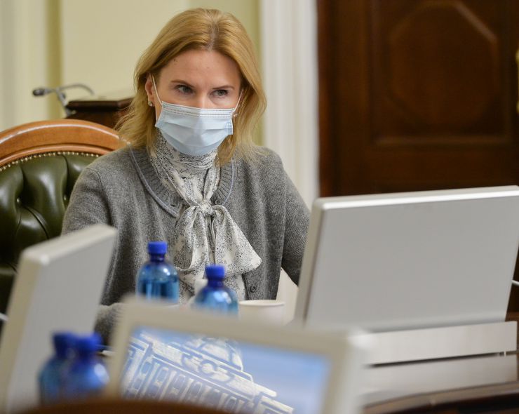 Засідання Погоджувальної ради депутатських фракцій (депутатських груп). Олена Кондратюк