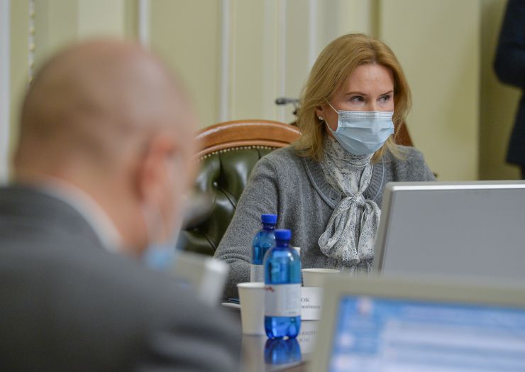 Засідання Погоджувальної ради депутатських фракцій (депутатських груп). Олена Кондратюк
