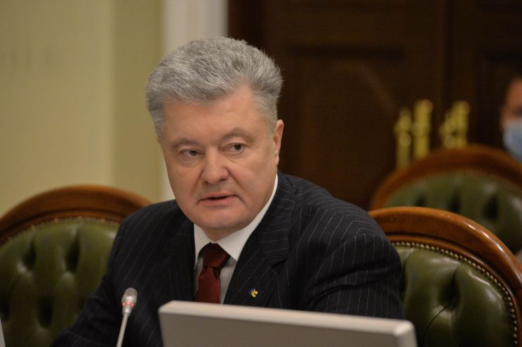 Засідання Погоджувальної ради депутатських фракцій (депутатських груп) у ВР. Петро Порошенко