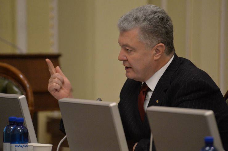 Засідання Погоджувальної ради депутатських фракцій (депутатських груп) у ВР. Петро Порошенко