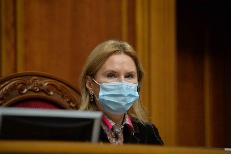 Пленарне засідання Верховної Ради України. Олена Кондратюк