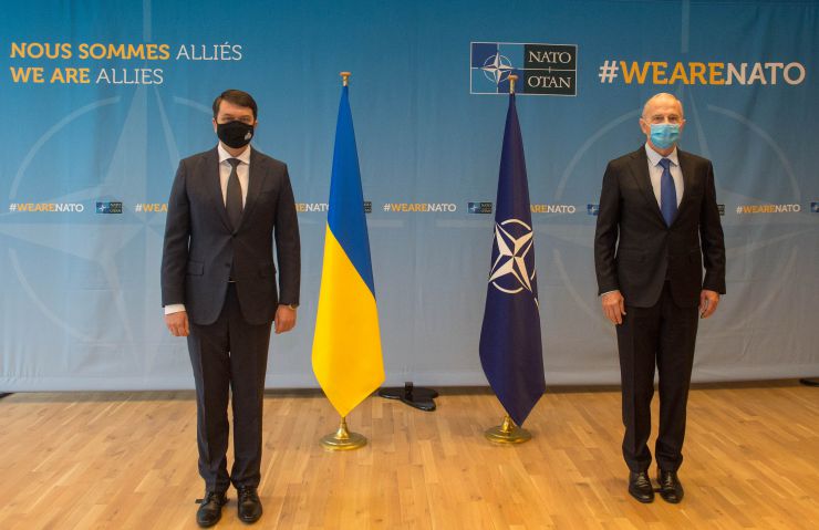 Робочий візит Голови Верховної Ради України Д.Разумкова до Королівства Бельгія, інституцій Європейського Союзу, НАТО та Великого Герцогства Люксембург.

Зустріч Голови Верховної Ради України Д.Разумкова з заступником Генерального секретаря НАТО Мірче Джоане
