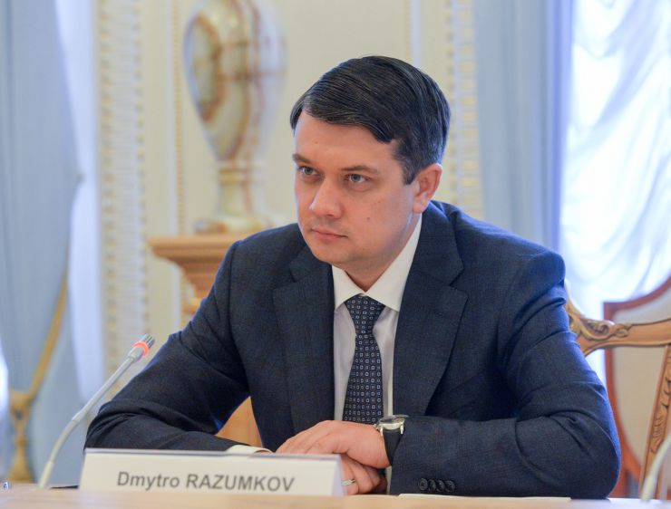 Голова Верховної Ради України Дмитро Разумков зустрівся з міністром закордонних справ Естонської республіки Євою-Марією Ліімец, міністром закордонних справ Латвійської Республіки Едгаром Рінкевичсом, міністром закордонних справ Литовської Республіки Габріелюсом Ландсбергісом