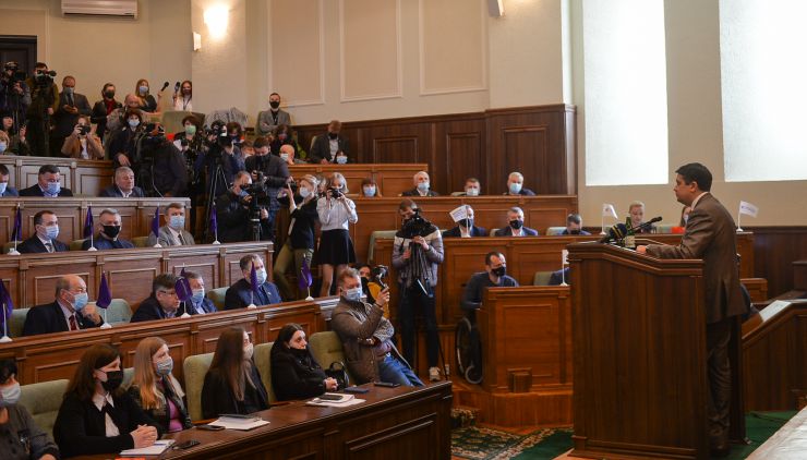 Робоча поїздка Голови Верховної Ради України Дмитра Разумковадо Волинської області.
Участь Голови Верховної Ради України Д. РАЗУМКОВА у засіданні чергової сесії Волинської обласної Ради.