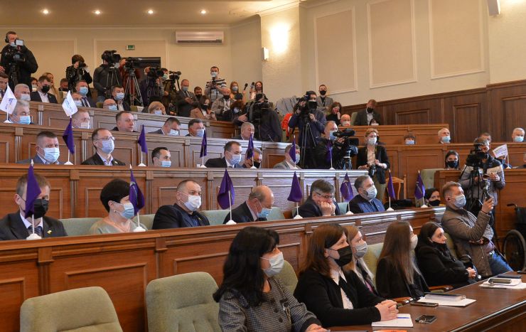 Робоча поїздка Голови Верховної Ради України Дмитра Разумковадо Волинської області.
Участь Голови Верховної Ради України Д. РАЗУМКОВА у засіданні чергової сесії Волинської обласної Ради.