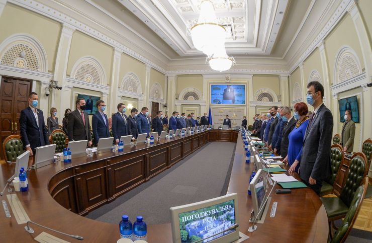 Засідання Погоджувальної ради депутатських фракцій (депутатських груп) у ВР.