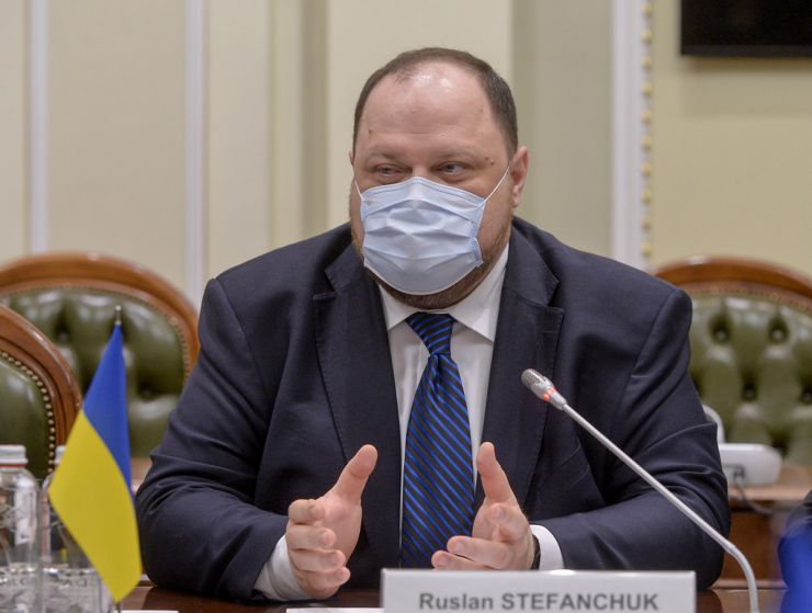 Перший заступник Голови Верховної Ради України Руслан Стефанчук зустрівся з главами комітетів у закордонних справах парламентів Естонії, Латвії та Литви Марком Міхкельсоном, Ріхардом Колсом і Жигімантасом Павільонісом.