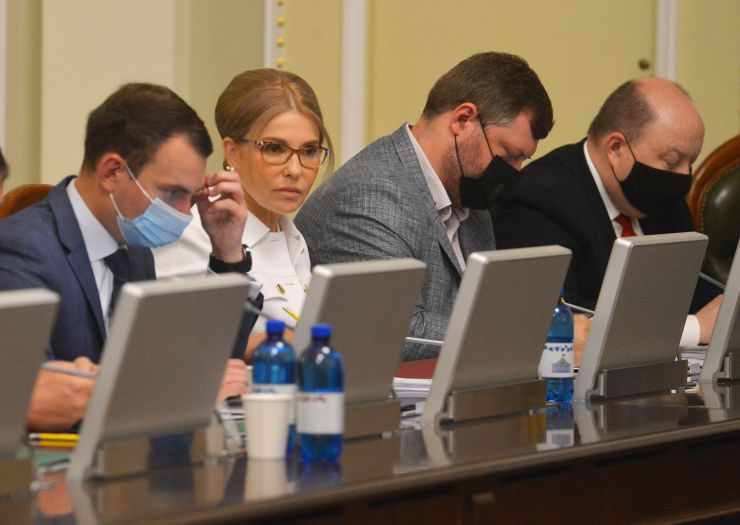 Погоджувальна рада у Верховній Раді України. Ярослав Железняк (ГОЛОС) Юлія Тимошенко (Б) Олександр Корнієнко (СН) Олег Немчінов 