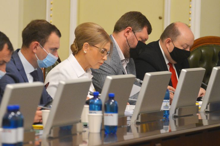 Погоджувальна рада у Верховній Раді України. Ярослав Железняк (ГОЛОС) Юлія Тимошенко (Б) Олександр Корнієнко (СН) Олег Немчінов 