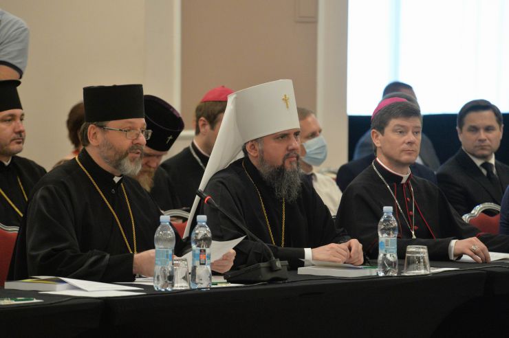 З нагоди 25-річчя Всеукраїнської Ради Церков та релігійних організацій 24 червня 2021 року  у Києві відбулися офіційні урочистості (церемонія першого погашення поштових марок 