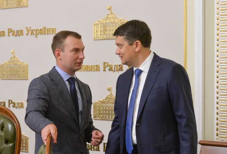 Погоджувальна рада у Верховній Раді України. Ярослав Железняк, Дмитро Разумков
