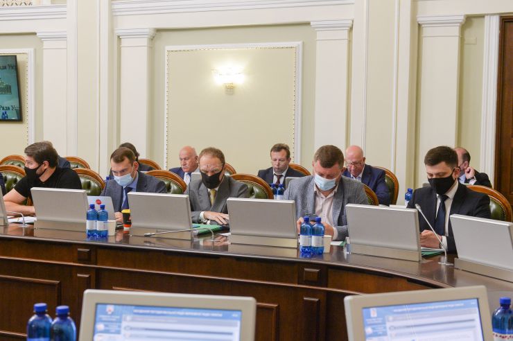 Погоджувальна рада у Верховній Раді України. Павло Халімон, Ярослав Железняк, Сергій Власенко, Олександр Корнієнко, Тарас Мельничук