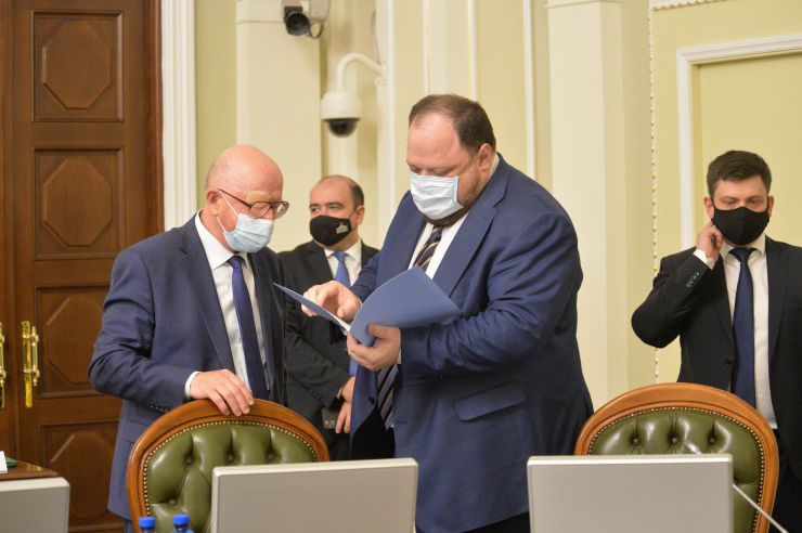 Погоджувальна рада Верховної Ради України.  Руслан Стефанчук - Михайло Теплюк во керівника апарату ВР, 1 заст Голови ВР