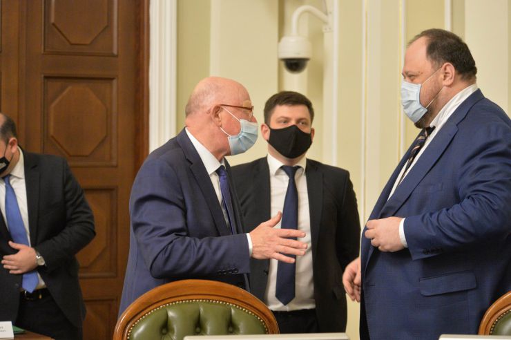 Погоджувальна рада Верховної Ради України.  Руслан Стефанчук - Михайло Теплюк во керівника апарату ВР, 1 заст Голови ВР