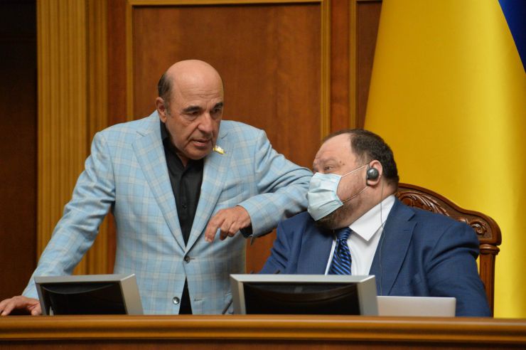 Пленарне засідання Верховної Ради України. Рабінович Вадим, Руслан Стефанчук
