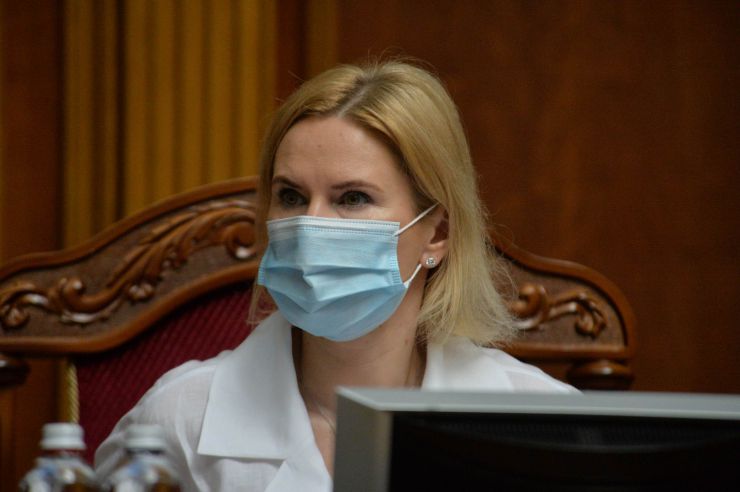 Пленарне засідання Верховної Ради України. Олена Кондратюк