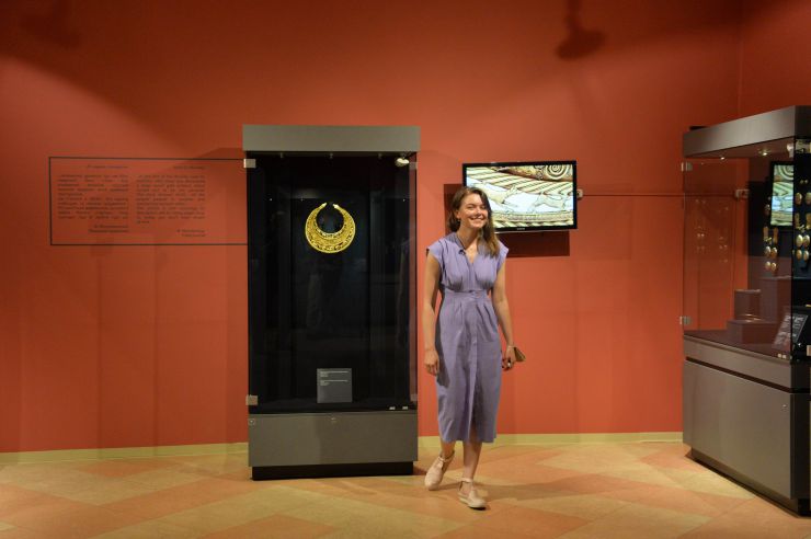 Київ. Виставка в Музеї історичних коштовностей України «Пектораль. Знахідка століття»