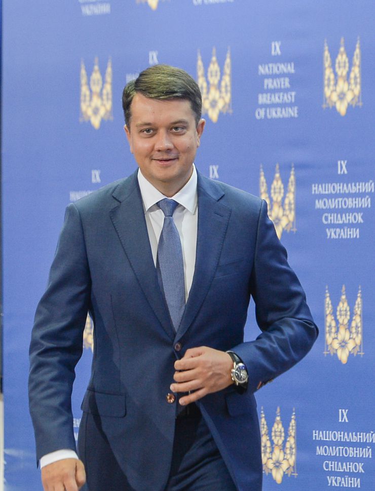 Голова Верховної Ради України Дмитро Разумков, Перший заступник Голови Верховної Ради України Руслан Стефанчук взяли участь у IX Національному молитовному сніданку, присвяченого 30-тій річниці Незалежності України.