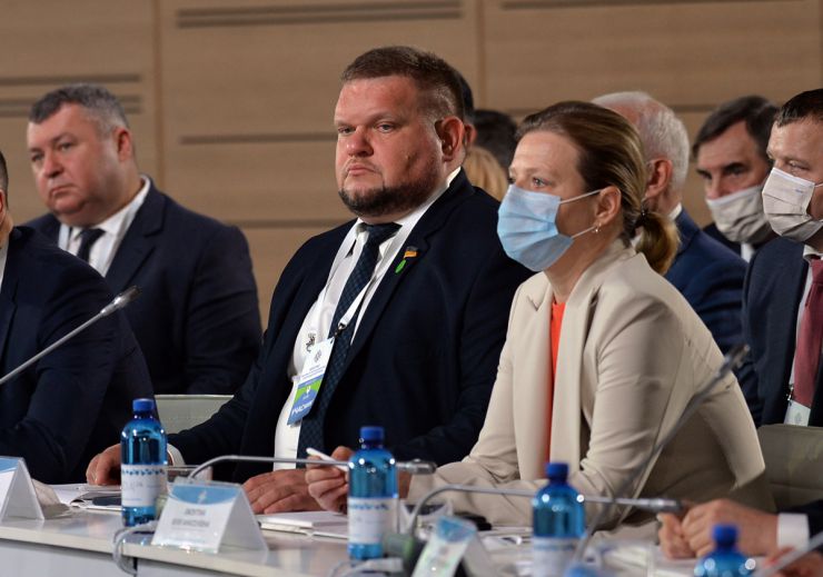 Голова Верховної Ради України Дмитро Разумков  взяв участь у засіданні Конгресу місцевих та регіональних влад, Київ