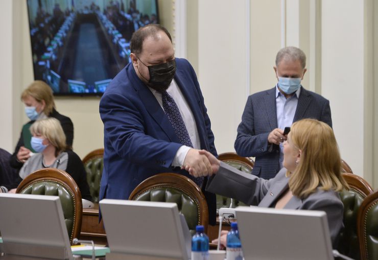Засідання Погоджувальної ради у Верховній Раді України під головуванням  Голови Верховної Ради України Руслана Стефанчука 